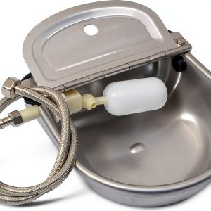 Tbrand Stainless Steel Automatic Livestock Water Bowl-0