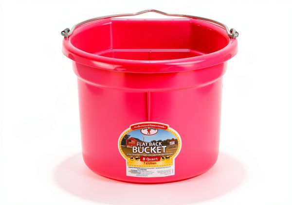 Miller Manufacturing Plastic Feed Bucket Durable Stackable-0