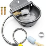 COMVIEE Automatic Pet Water Bowl Float Valve Livestock-0