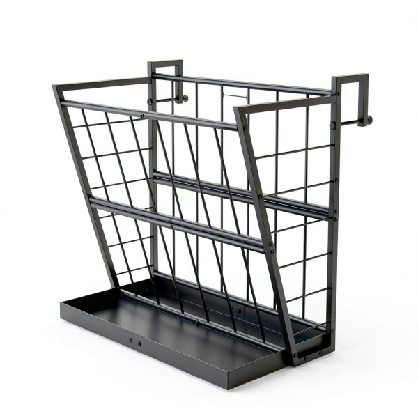 Nananardoso Wall Mounted Hay Rack Large Capacity Feeding-3