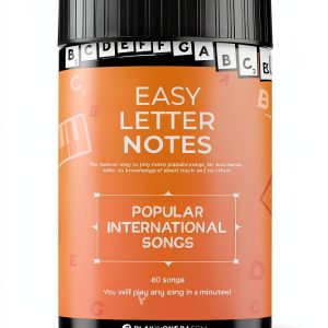 Easy Letter Notes Piano Book for Teens Learn Fast-0