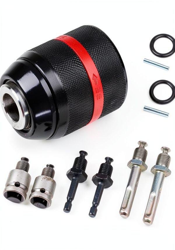 Keyless Drill Chuck Milwaukee 1 2 20UNF Tighten-0