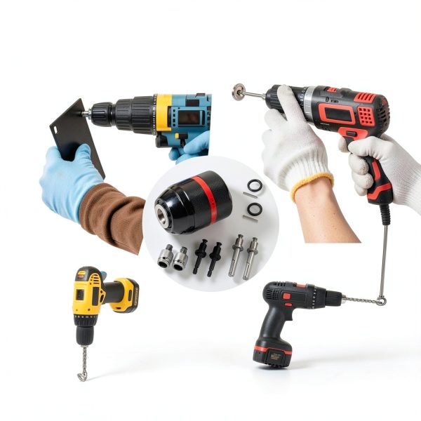 Keyless Drill Chuck Milwaukee 1 2 20UNF Tighten-5