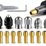 EMVANV Drill Chuck Collet Set 28pcs for Dremel 1/32‑1/8 Inch Change-0