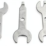 Collet Wrench Key 4 Pcs Set 3/8 Inch 9.5mm Stainless Steel HARSKIYER-0